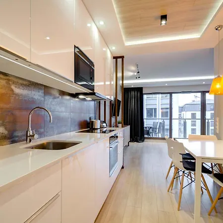 Apartamento Dom & House Szafarnia Modern In Old Town Gdańsk
