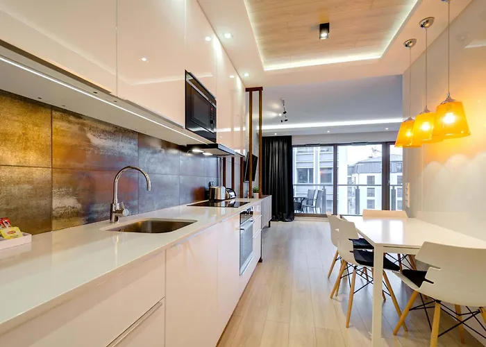 מלון דירות Dom & House Szafarnia Modern In Old Town גדנסק